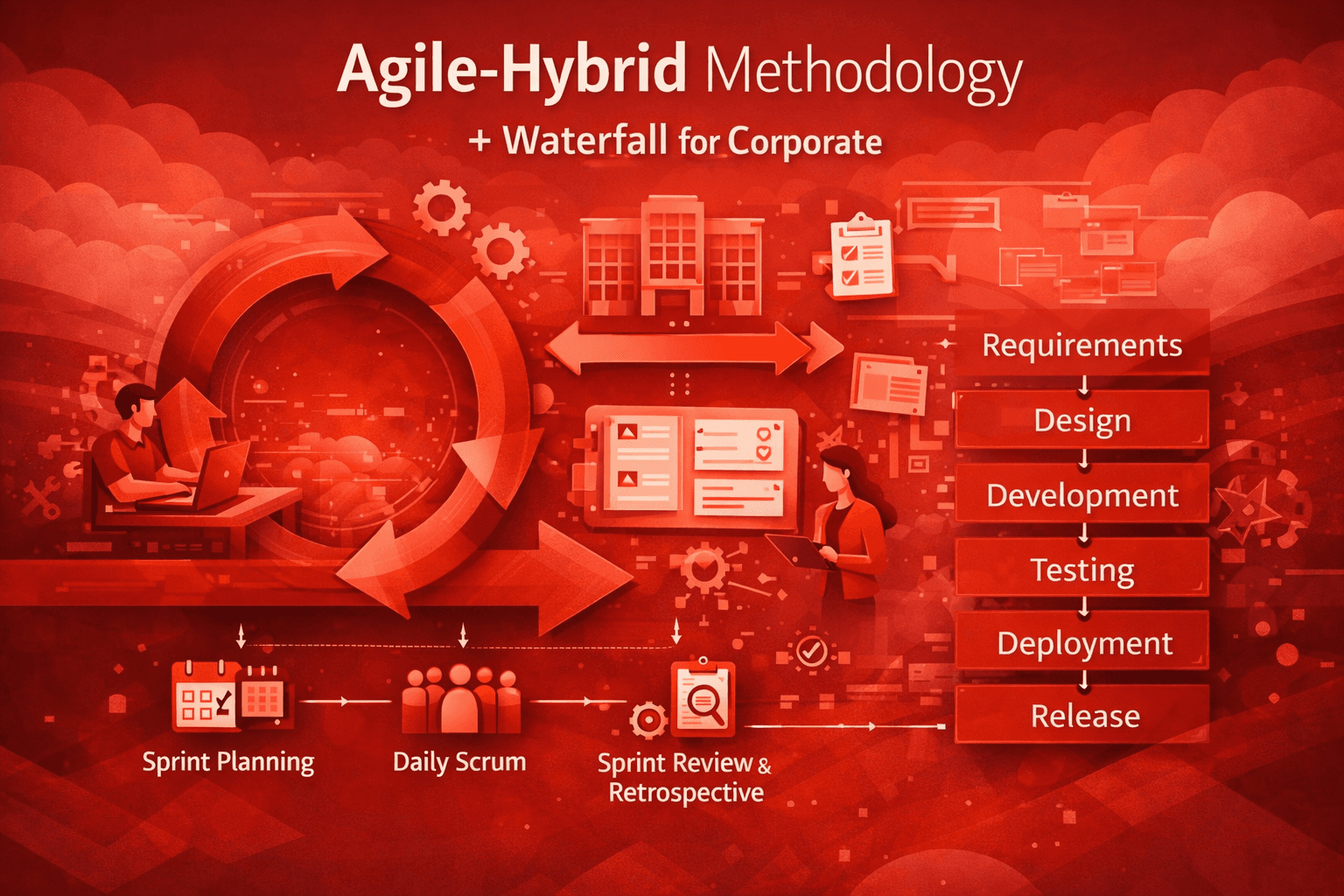 Metodologi Pengembangan TMA: Pendekatan Agile-Hybrid untuk Solusi Digital Modern